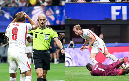 Tranh cãi dữ dội tình huống Harry Kane bị từ chối quả phạt đền "mười mươi" trong trận Anh bị CHDC Congo dẫn bàn
