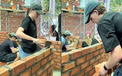 Khách Tây về miền Tây làm “phụ hồ“: Trải nghiệm du lịch lạ đời gây sốt mạng xã hội