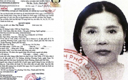 Ra quyết định truy nã Đào Thị Thanh SN 1982