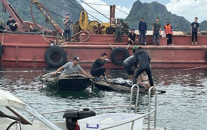Lật tàu trên biển Quảng Ninh: Tìm thấy thi thể thuyền viên cuối cùng