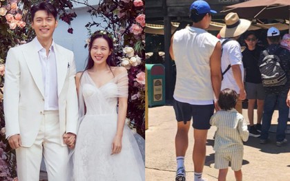 Ảnh cận hé lộ diện mạo con trai 3 tuổi nhà Son Ye Jin - Hyun Bin