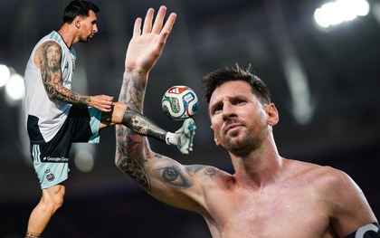 Loạt hình xăm của Messi: Mỗi nét mực mỗi chương cuộc đời, một lá bài may mắn yểm trên ống đồng