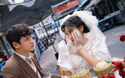 "Quyết định đúng đắn nhất là sang Việt Nam chụp ảnh cưới": Bộ ảnh tại khu chợ cũ của cặp đôi Thái Lan gây bão khắp quốc tế
