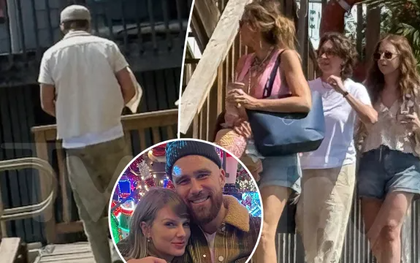 Chị em "con chấy cắn đôi" xấu hổ tháo chạy sau khi bị Taylor Swift cấm cửa ở đám cưới?
