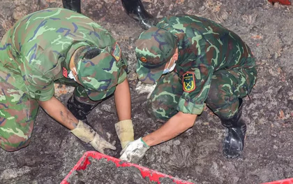 Tìm thấy thêm 5 hài cốt liệt sĩ tại Công viên Lê Thị Riêng, nâng tổng số lên 74