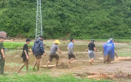 Một người tử vong do lũ tại Lai Châu, nhiều nhà cửa, máy móc hư hại
