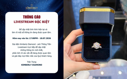 Một tiệm kim cương bất ngờ thông báo CEO sẽ livestream, trực tiếp phản hồi giữa ồn ào