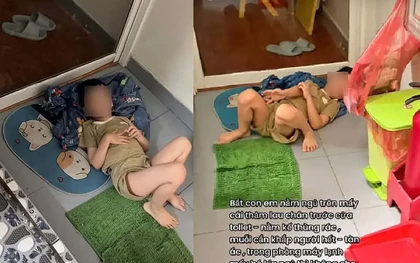 Giáo viên mầm non bị tố bắt trẻ ngủ trước cửa nhà vệ sinh