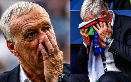Deschamps rớm lệ khép lại kỷ nguyên vĩ đại cùng tuyển Pháp: Người sở hữa 2 cúp vàng World Cup và vô địch Euro