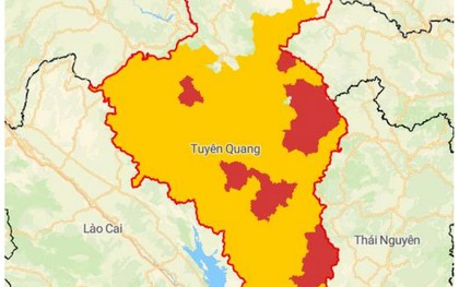 Tuyên Quang nguy cơ ngập sâu đến 2m, đề phòng lũ quét, sạt lở tại 105 xã phường