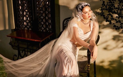"Nữ hoàng nội y" Ngọc Trinh mặc váy cưới: "Cuối cùng mọi cố gắng rồi cũng được đền đáp"
