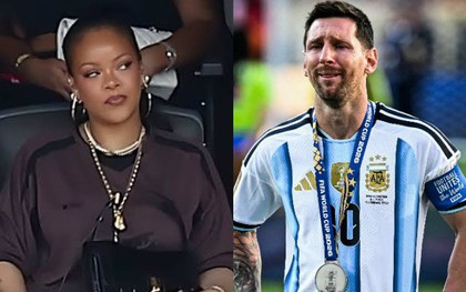 Messi 2 lần thất bại tại chung kết World Cup với cùng tỷ số 0-1, Rihanna bị réo tên
