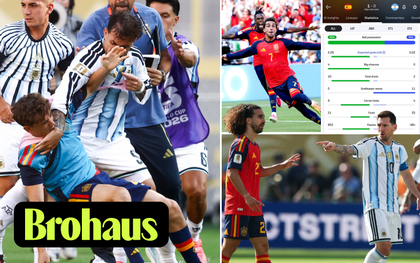 Argentina của Messi thua trận chung kết World Cup một cách toàn diện