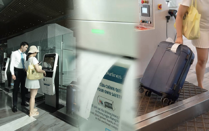 Từ nay, khách bay Vietnam Airlines tại Tân Sơn Nhất được tự check-in, ký gửi hành lý