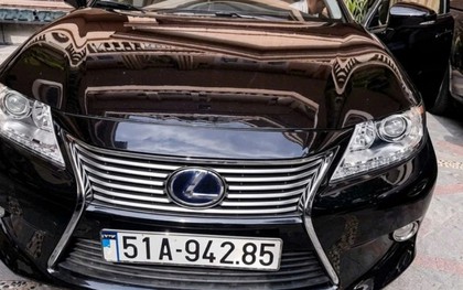 Xe Lexus của bà Trương Mỹ Lan giảm còn 635 triệu đồng, người dân được đăng ký đấu giá từ tháng 8