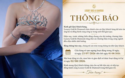 Nhà tài trợ vương miện cho Sen Vàng tại Miss Grand Vietnam và Miss World Vietnam tạm ngưng hoạt động trong 10 ngày