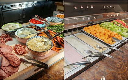 Trung bình bữa buffet 330.000 đồng tại canteen Đại học Stanford