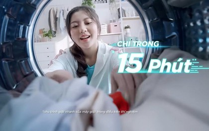 Giặt nhanh 15 phút vẫn sạch sâu, thơm lâu, giải pháp cho những ngày về nhà muộn