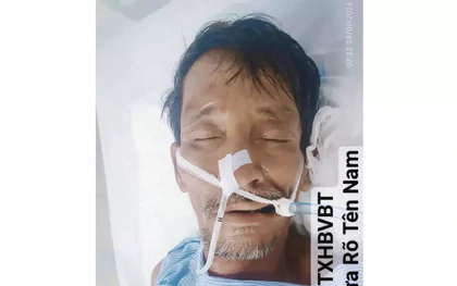 Một bệnh viện tìm người nhà nam bệnh nhân đang nguy kịch