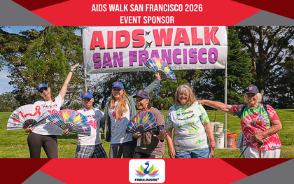 FabulousMe nhìn lại hành trình thiết kế quạt cho AIDS Walk San Francisco