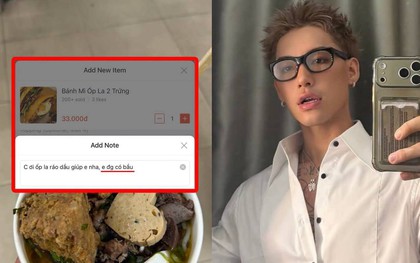 WEAN Lê bày "mẹo" ghi chú khi đặt đồ ăn khiến chủ quán khó lòng bỏ qua: "Em đang có bầu"