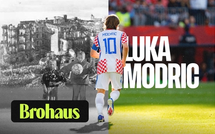 Người ta từng chê Modric quá nhỏ để đá bóng, giờ anh đã quá lớn để phải khóc khi rời giải hôm nay