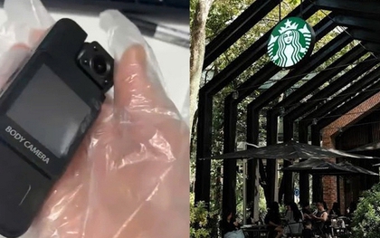 Cận cảnh vật nghi "giống camera giấu kín" được phát hiện trong nhà vệ sinh ở Starbucks: Đã giao nộp cho công an