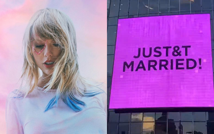 Điềm lành ở đám cưới tỷ đô của Taylor Swift