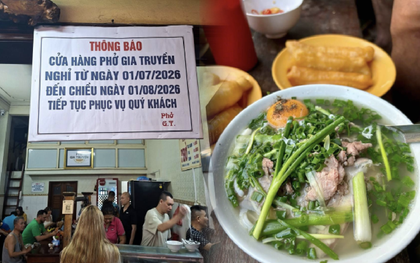 Hà Nội có quán phở năm nào cũng đều đặn đóng cửa 2 tháng để đi chơi: Khách quen nói "đó là chuyện bình thường"