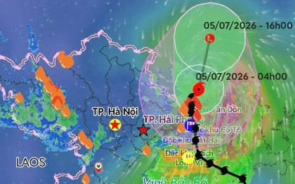Bão số 1 di chuyển rất chậm, thời gian tác động dài hiếm thấy