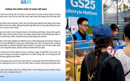 GS25 thông báo kết quả xác minh của cơ quan chức năng sau phản ánh về vệ sinh tại cửa hàng ở Hà Nội