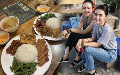 Quán chay tại TP.HCM của gia đình Angela Phương Trinh bán gần nửa thực đơn chỉ 30.000 đồng, giá được khen "còn rẻ hơn ở quê”