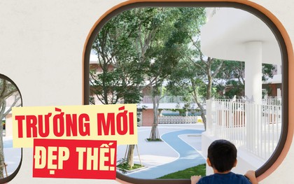 Tháng 8 này, Hà Nội sẽ đón thêm một trường mầm non CÔNG LẬP cực đẹp, nhìn ảnh phối cảnh đã thấy thích mê!
