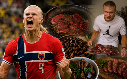 Vì sao "kẻ hủy diệt" Erling Haaland thích ăn tim bò? 