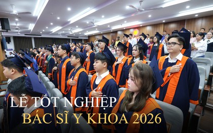 Lễ tốt nghiệp khóa Bác sĩ Y khoa đầu tiên của trường Đại học Đại Nam