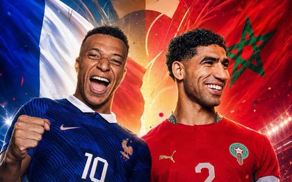 3h00 ngày 10/7, Pháp đấu Maroc mở màn tứ kết World Cup: Mbappe sẽ vượt chông gai?