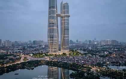 Một công ty của Vingroup tham gia đề xuất xây Hanoi Twin Towers 99 cao 568 mét với 99 tầng, kỳ vọng trở thành tháp đôi cao nhất thế giới