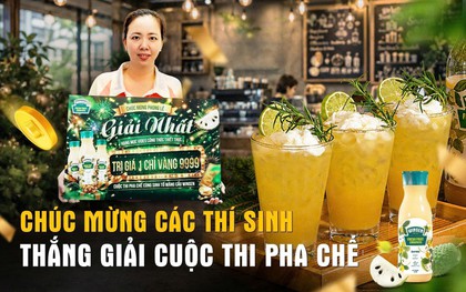 Chúc mừng các thí sinh pha chế xuất sắc giành chiến thắng tại Cuộc thi Pha chế cùng Sinh tố Mãng Cầu Winsen