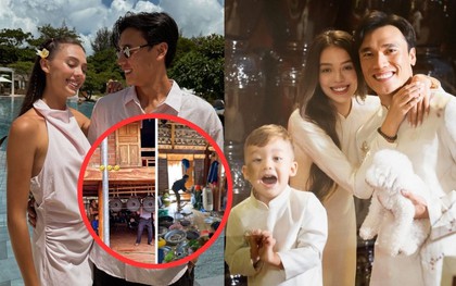 Cầu thủ quê Thanh Hóa đổi đời sau giải U23 châu Á, cưới vợ mẫu tây xinh đẹp, sinh quý tử đáng yêu đang hot rần rần