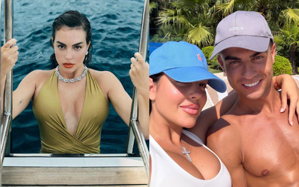 Vợ mới cưới của Ronaldo dập tắt lời chê bai bằng nhan sắc cực nét, body chuẩn đét, còn dát cả "gia tài" trang sức lên người