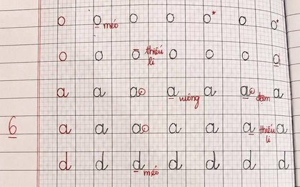 "Áp lực tạo nên kim cương" hay chỉ khiến trẻ sợ học? Tranh luận từ bài tập lớp 1 được cô giáo chấm 6 điểm