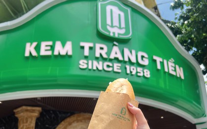 Kem Tràng Tiền đã quá quen rồi, giờ chúng ta có thêm Bánh mỳ Tràng Tiền