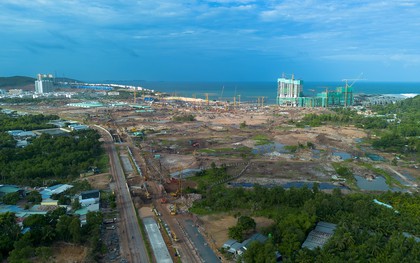 Tuyến đường sắt 9.000 tỷ đồng trên đảo nổi tiếng của Việt Nam nhìn từ trên cao: 3 tầng không gian và cuộc chạy đua với thời gian chưa từng có