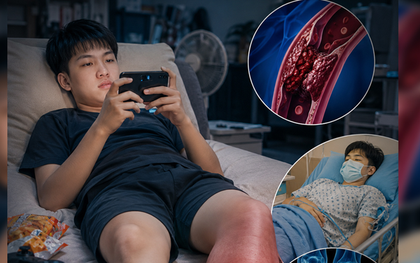 Nằm chơi điện thoại 5 tiếng mỗi ngày, chàng trai 19 tuổi bị cục máu đông “bóp nghẹt” mạch máu, không thể đi lại suốt nửa tháng