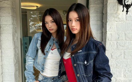 Cặp chị em sinh đôi sở hữu visual "xinh đôi", 1 người đang hẹn hò Song Luân