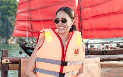Hai hoa hậu đẹp nhất thế giới và 111 người đẹp trầm trồ: 'Quảng Ninh đẹp quá'