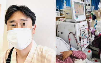 Chủ xe đồ ăn phát hiện teo thận phải, suy thận giai đoạn 3, người vợ khóc: "Tôi bảo đừng làm nhưng anh ấy không nghe"