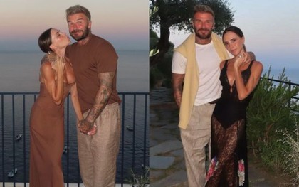 Victoria Beckham diện váy xuyên thấu tình tứ bên David Beckham tại nơi lần đầu hẹn hò vào 29 năm trước