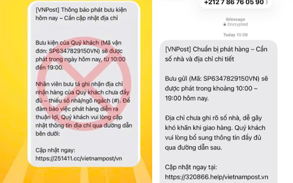 Công an thông báo đến tất cả những ai nhận được tin nhắn có nội dung sau