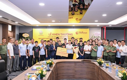 Bầu Hiển thưởng Đội bóng bàn CAND 2,2 tỷ đồng sau thành tích xuất sắc tại Đại hội Thể thao toàn quốc 2026